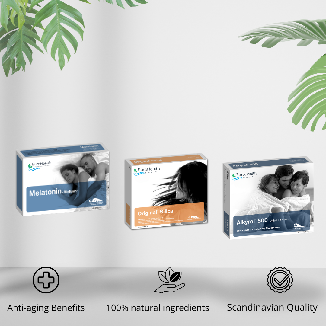 Eurohealth Healthy Aging Project Facebook ad: Swedish Supplements You Can Trust