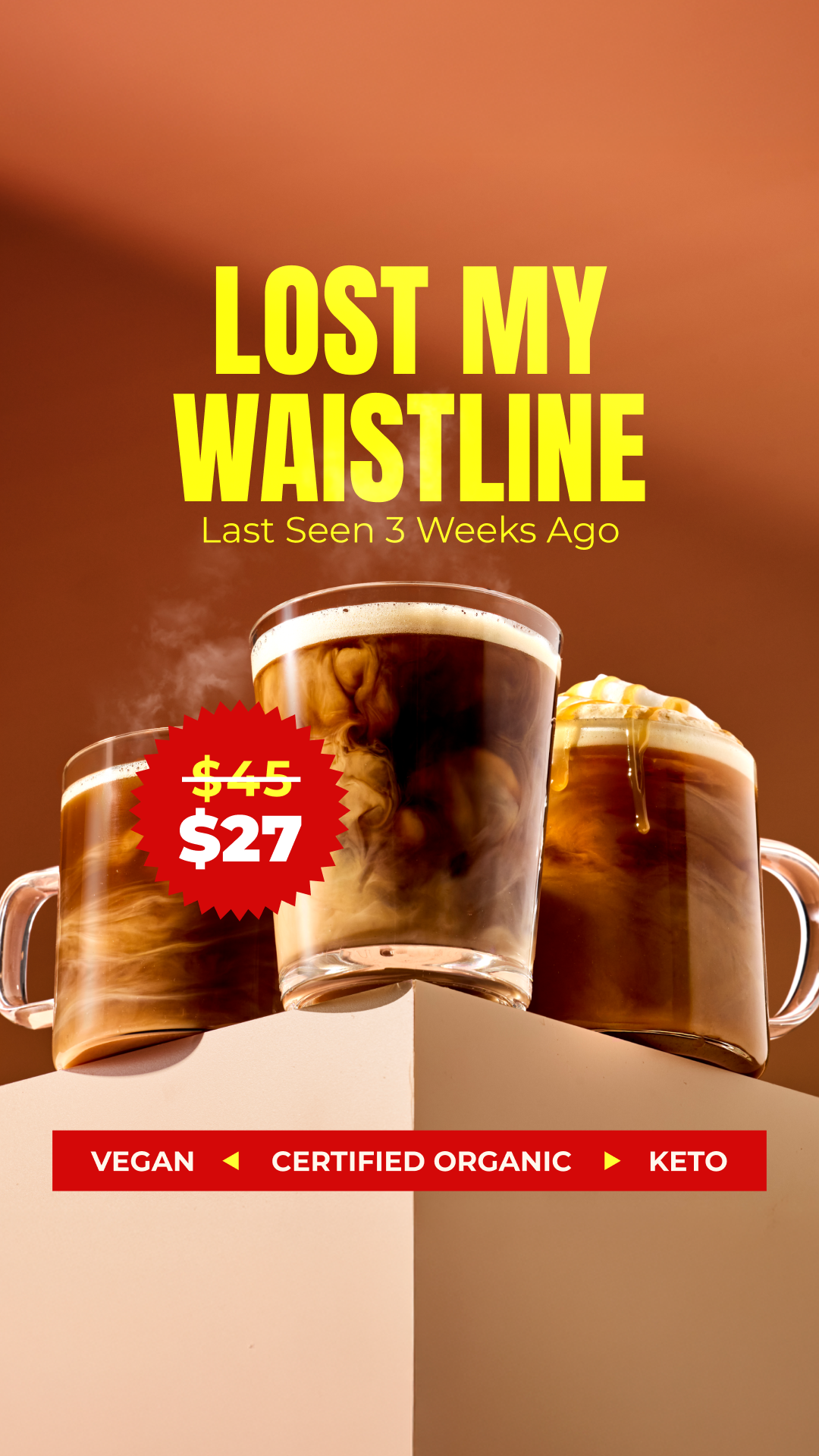 RYZE Superfoods Facebook ad