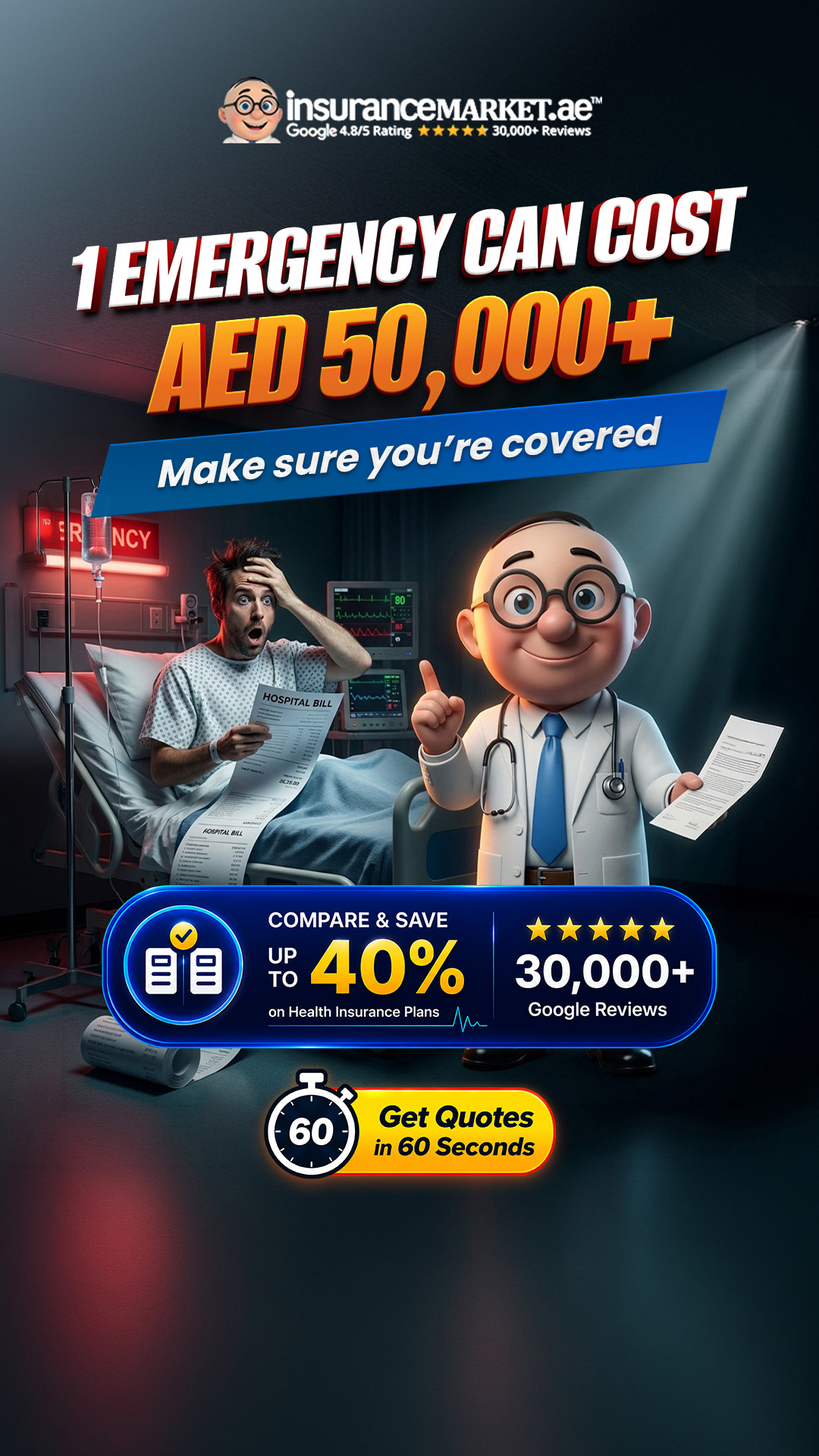 InsuranceMarket.ae Facebook ad