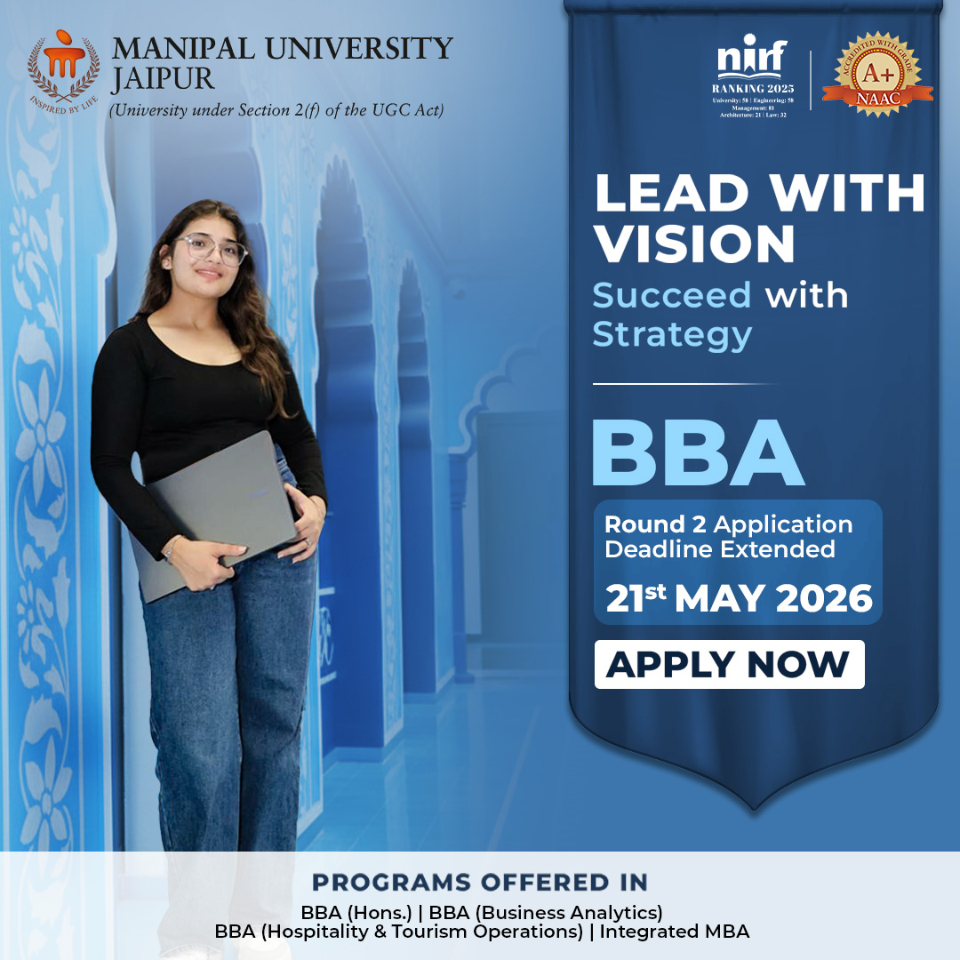 Manipal University Jaipur Facebook ad