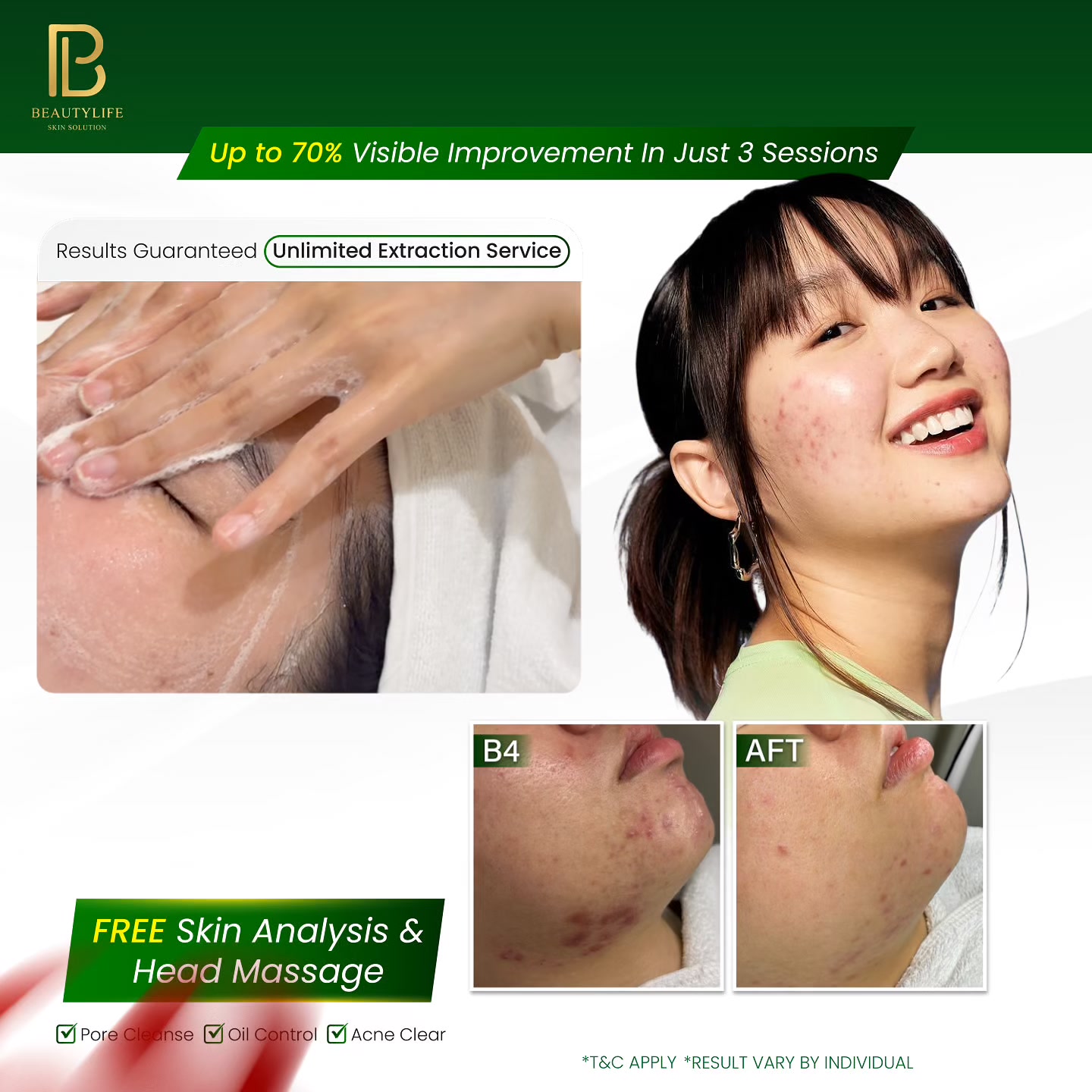 BeautyLife Facebook ad