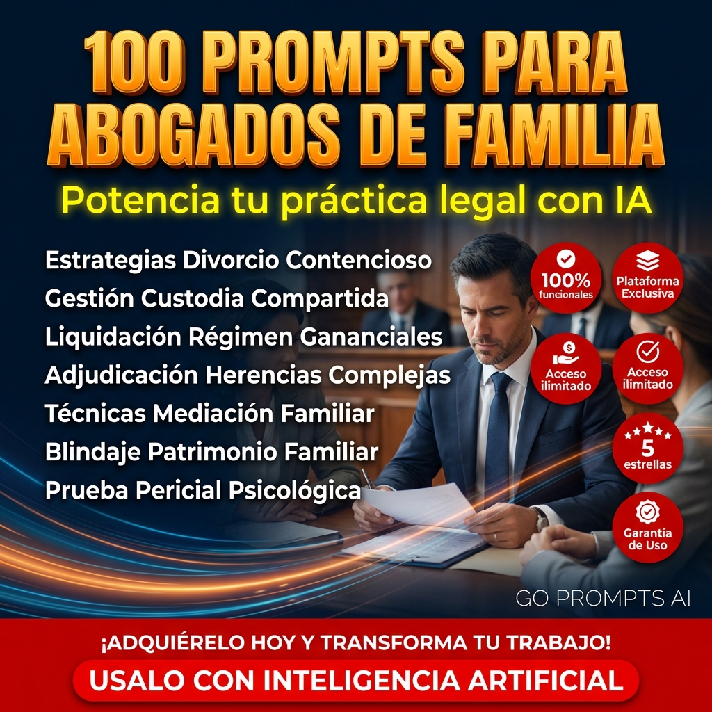 Go Prompts AI Facebook ad: ¿TU DESPACHO ESTÁ LISTO PARA LA REVOLUCIÓN DE…
