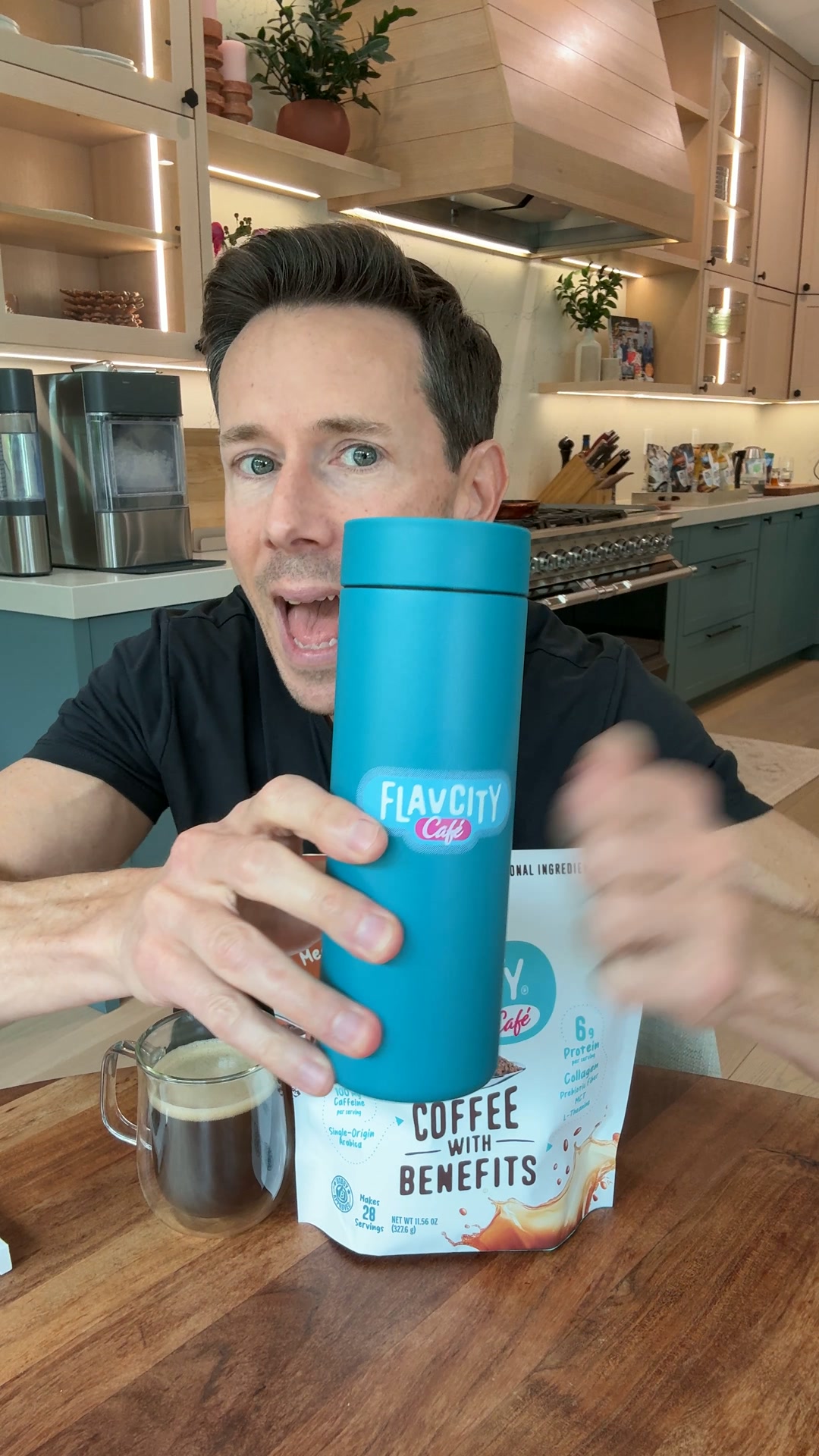 Shop FlavCity Facebook ad: There’s A New Coffee In Town
