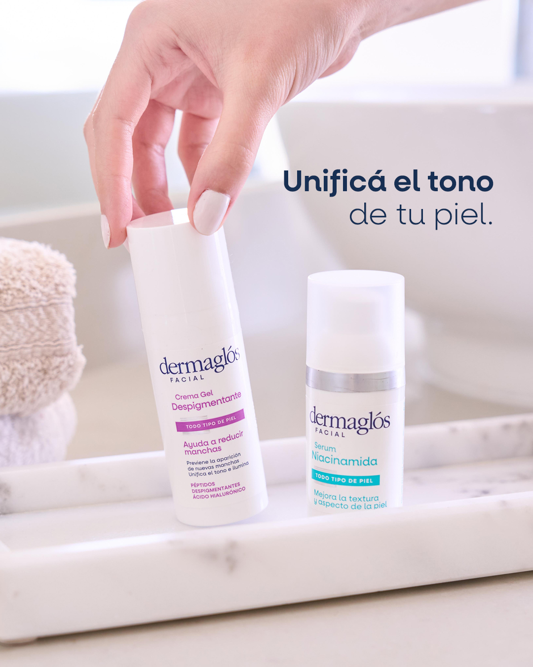 Dermaglós Facebook ad