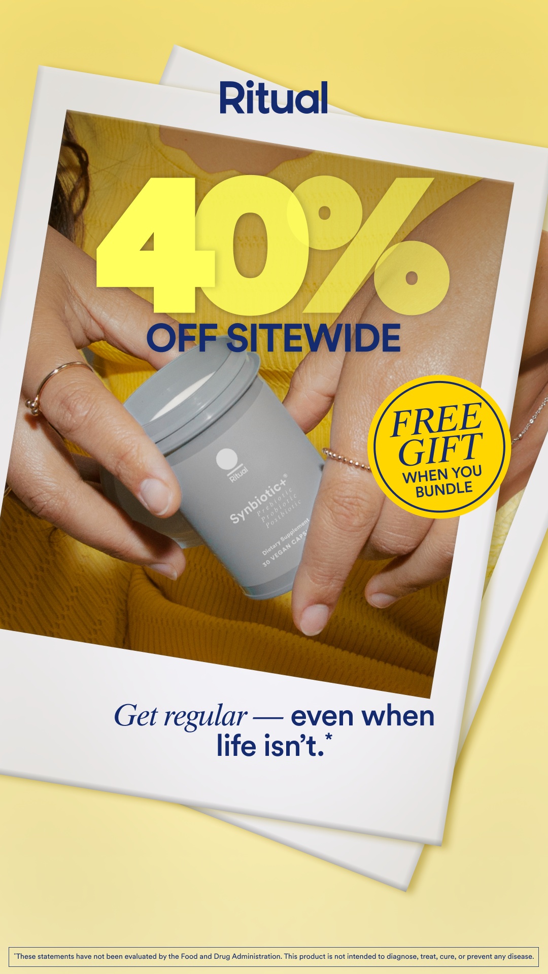 Ritual Facebook ad