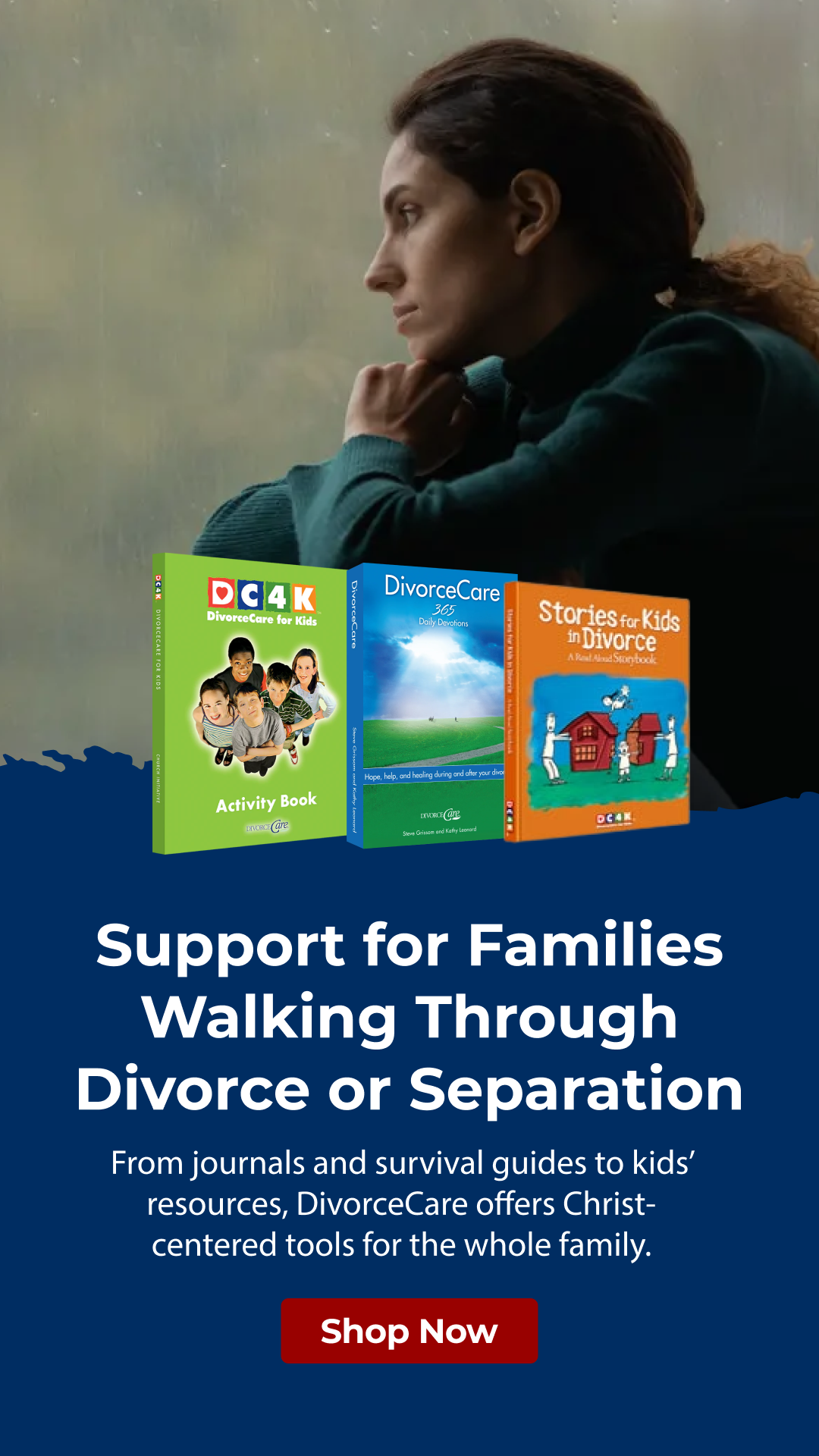 DivorceCare Facebook ad