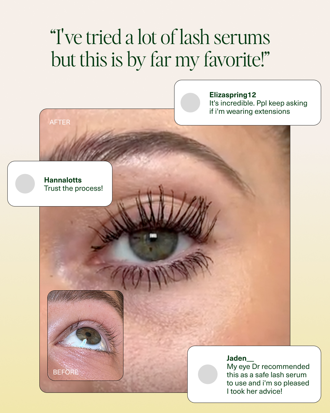 Sown Beauty Facebook ad: This Changed My Lashes