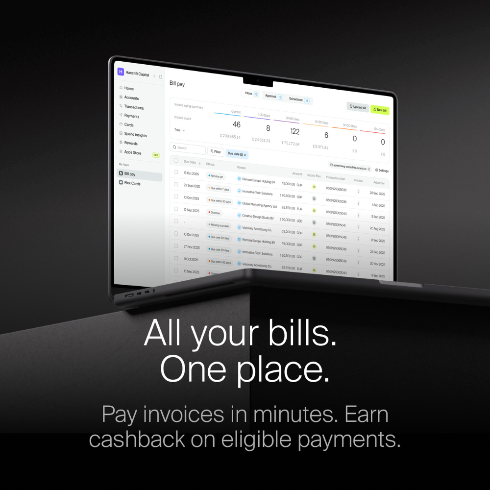 Incard Facebook ad