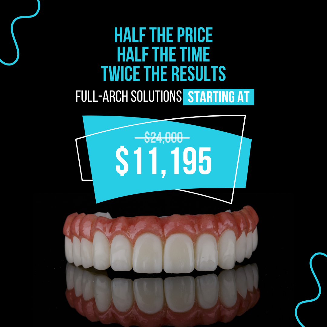 Chicago Dental Solutions Facebook ad: Affordable Dental Implants, Proven Results