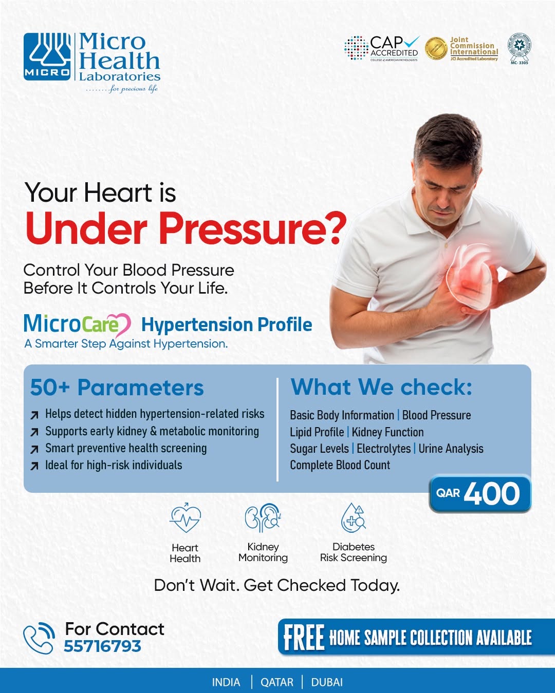 Micro Health Laboratories - Qatar Facebook ad