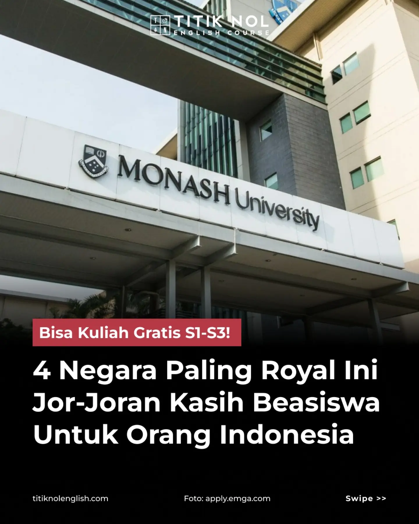 titiknolenglish Facebook ad