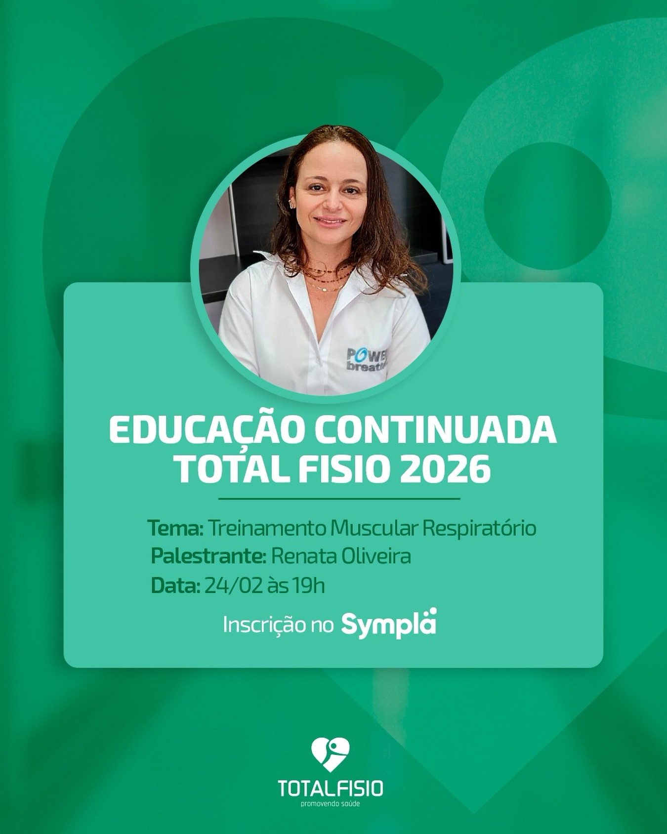 clinica.totalfisio Facebook ad: O projeto Educação Continuada, Total Fisio 2026 será…
