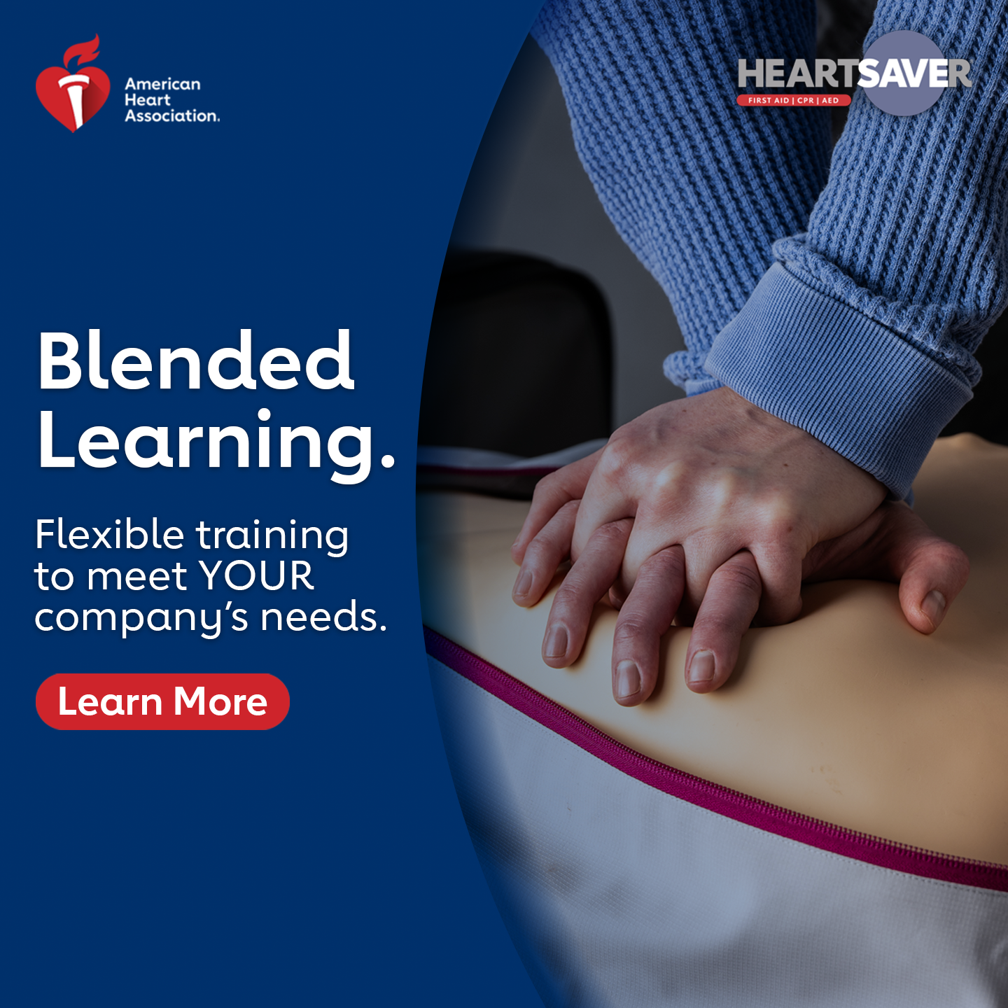 American Heart Association Facebook ad