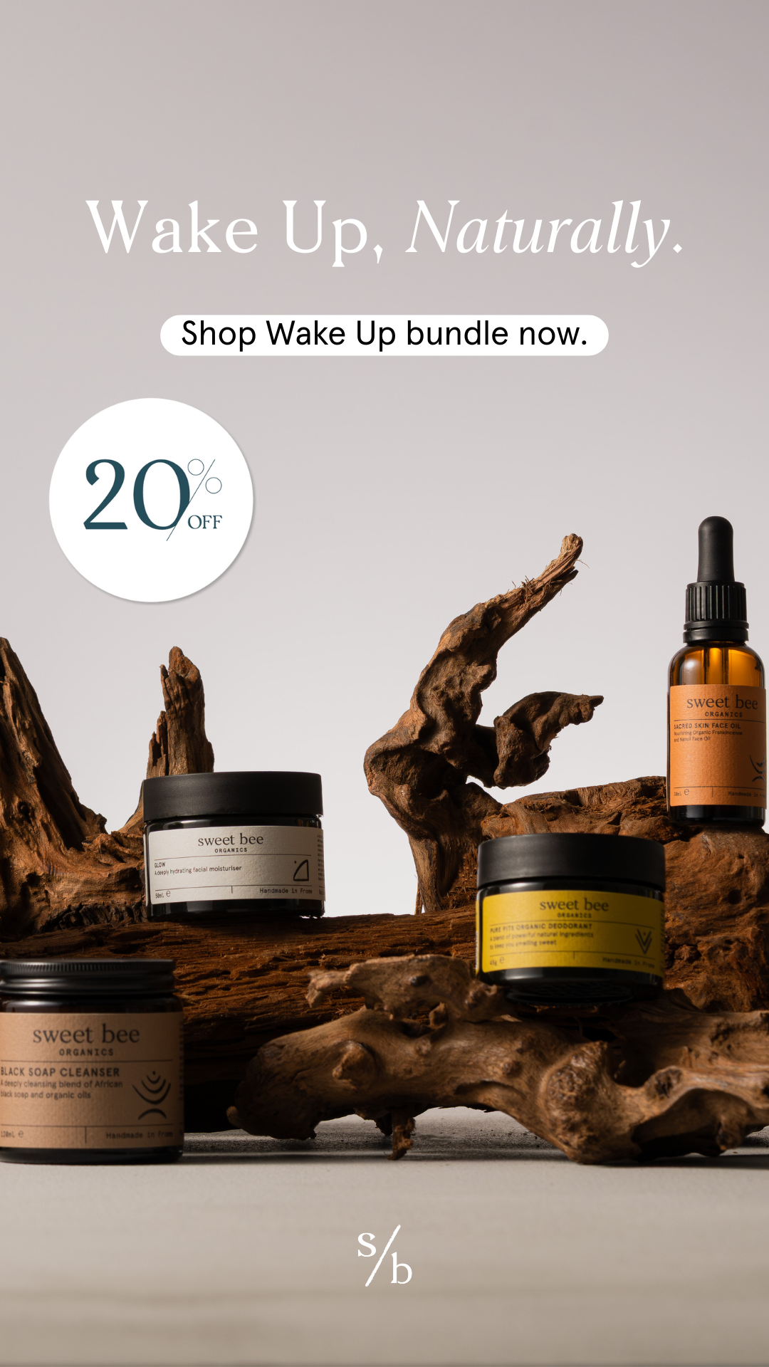 Sweet Bee Organics Facebook ad