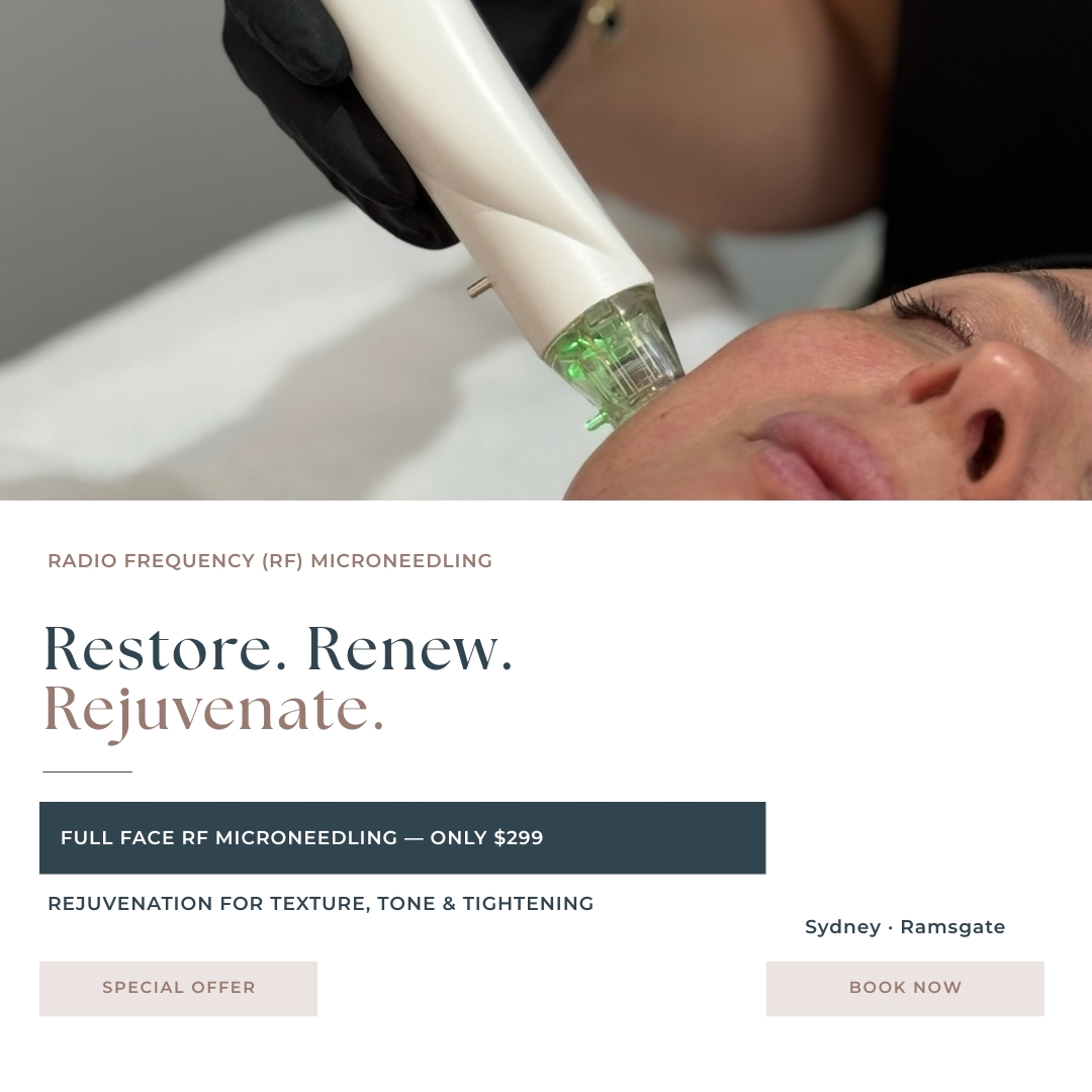 Cosmo Medispa Facebook ad: Limited Offer | RF Microneedling $299