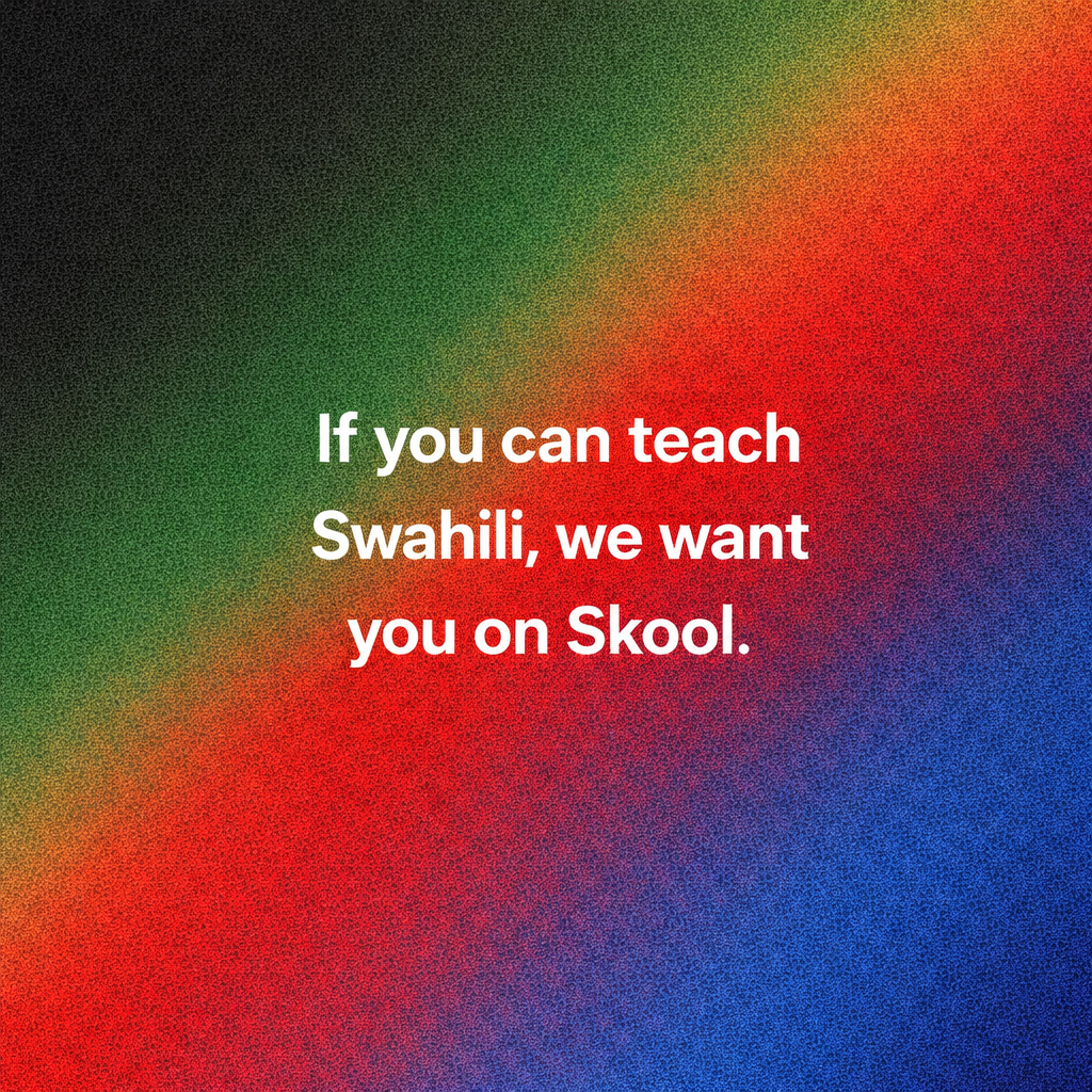 Skool Facebook ad