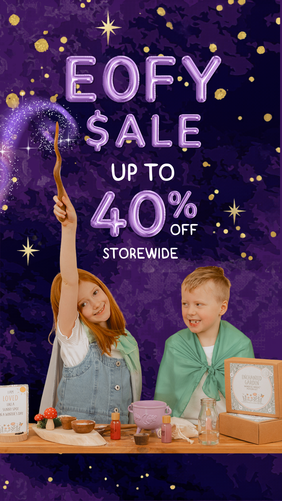 The Little Potion Co Facebook ad