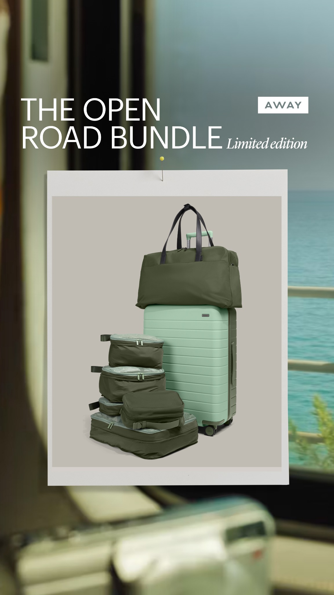 Away Facebook ad