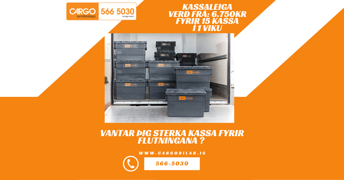 Cargo sendibílaleiga Facebook ad from Jun 6, 2025
