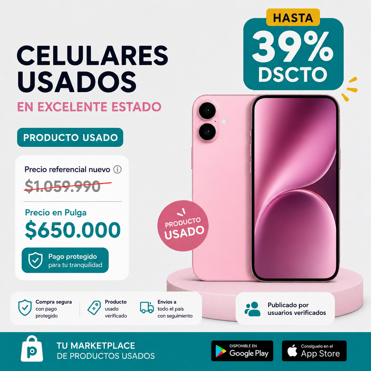 Pulga Facebook ad