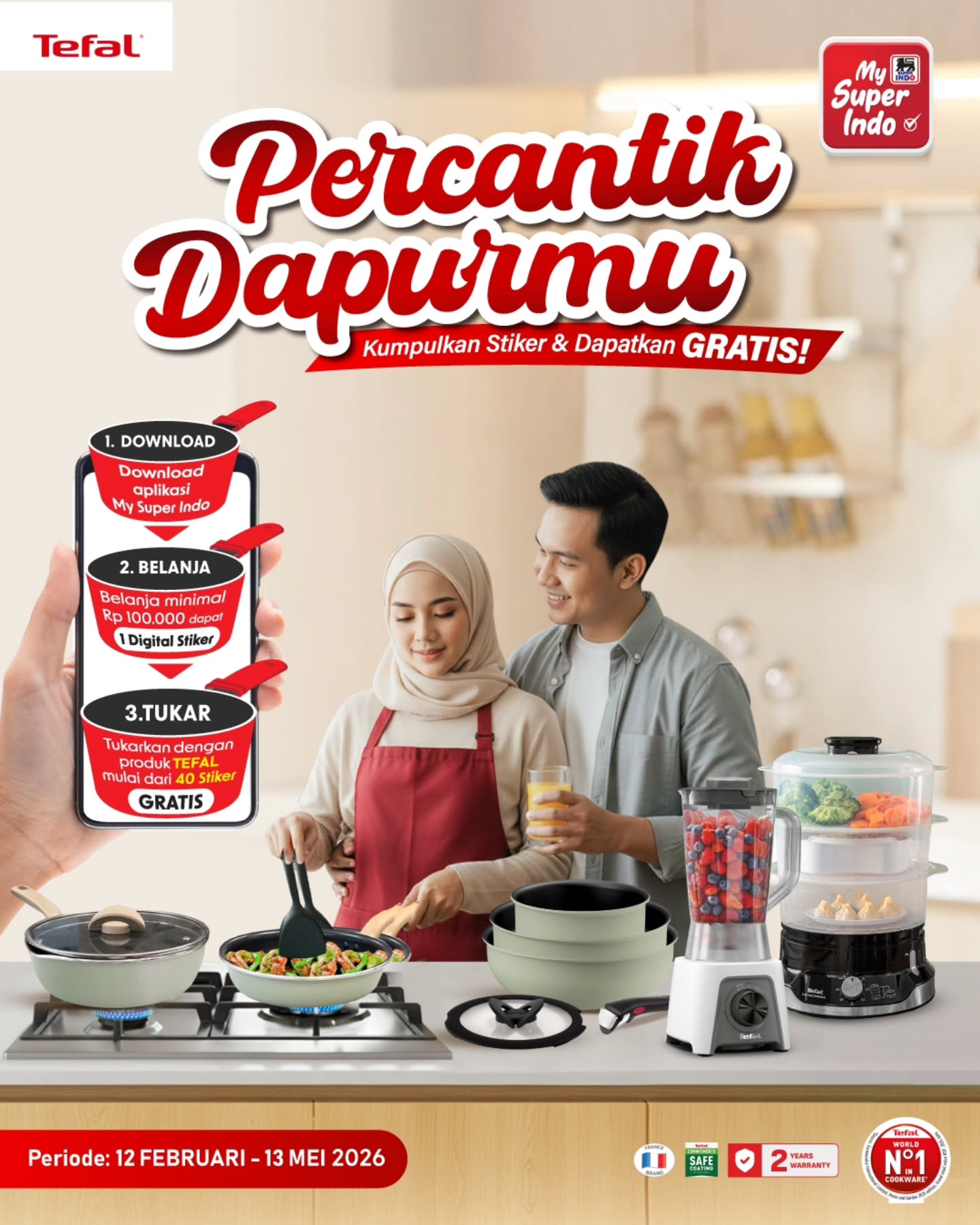 Tefal Id Facebook ad: Kejutaaaann
