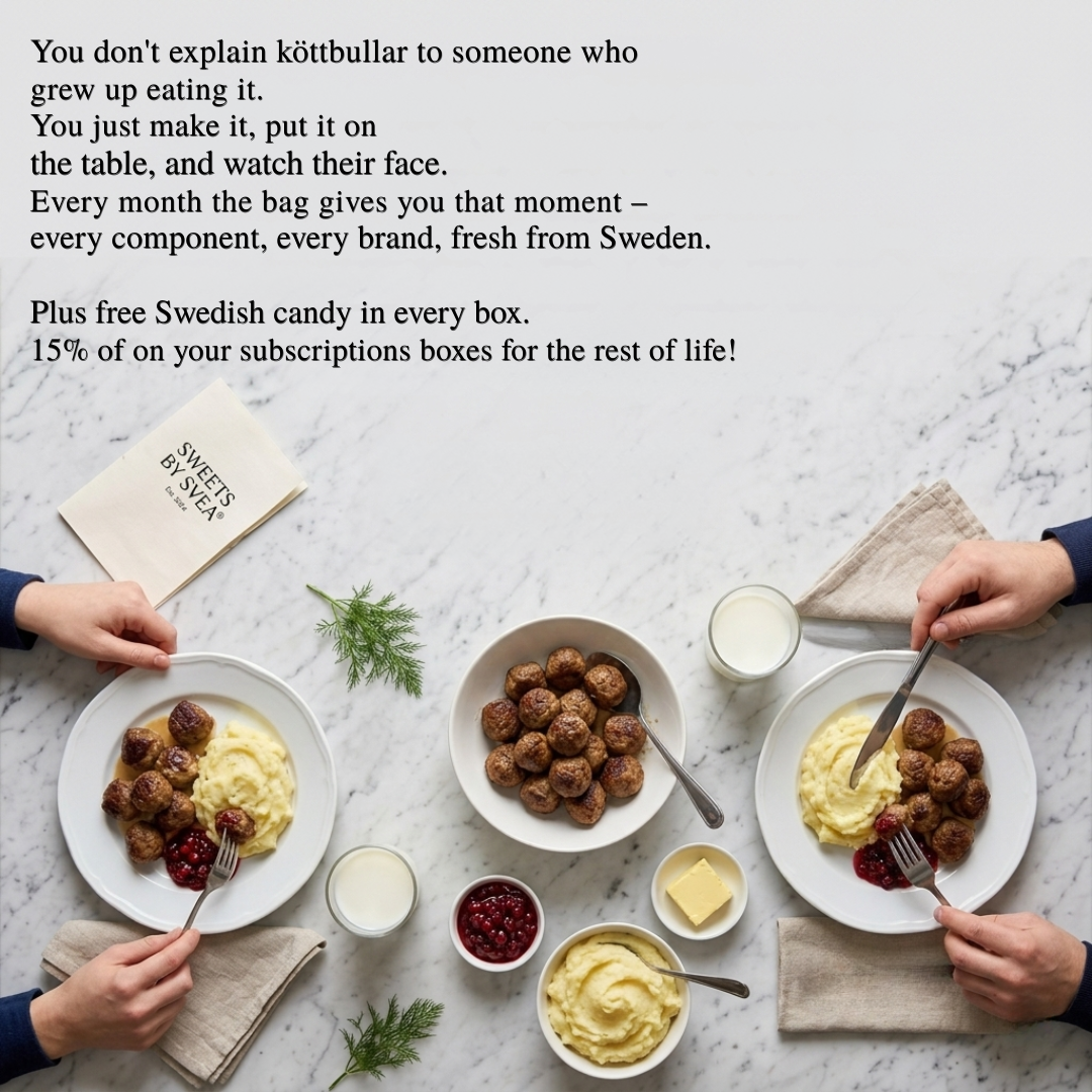 Sweets by Svea Facebook ad