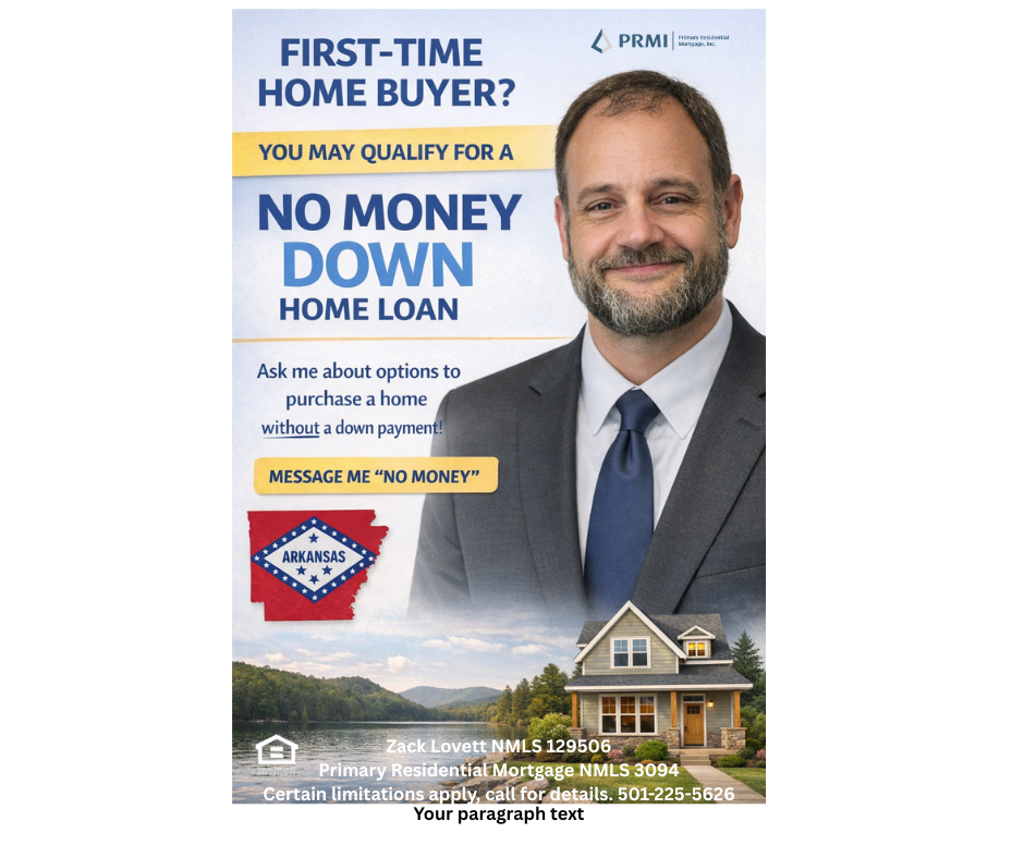 Zack Lovett Mortgage Specialist Facebook ad