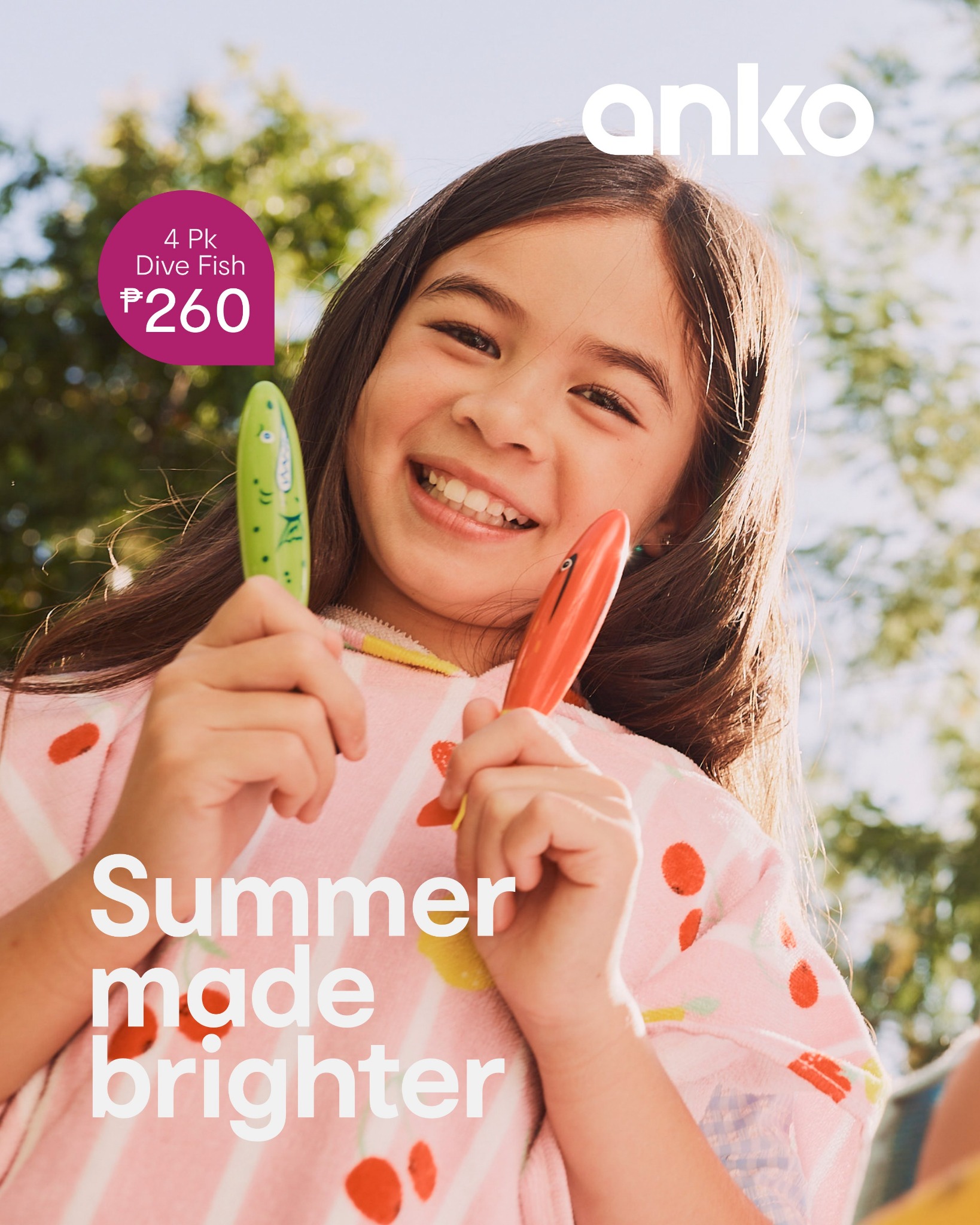 Anko Philippines Facebook ad: Summer Made Brighter!