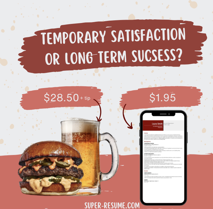Super Resume Facebook ad