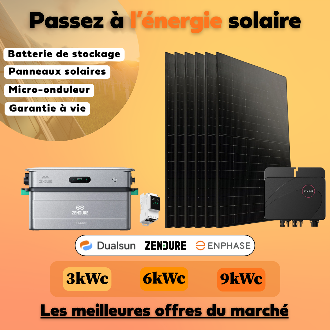 Groupe Concept Energy Facebook ad: Installations solaires garanties à vie