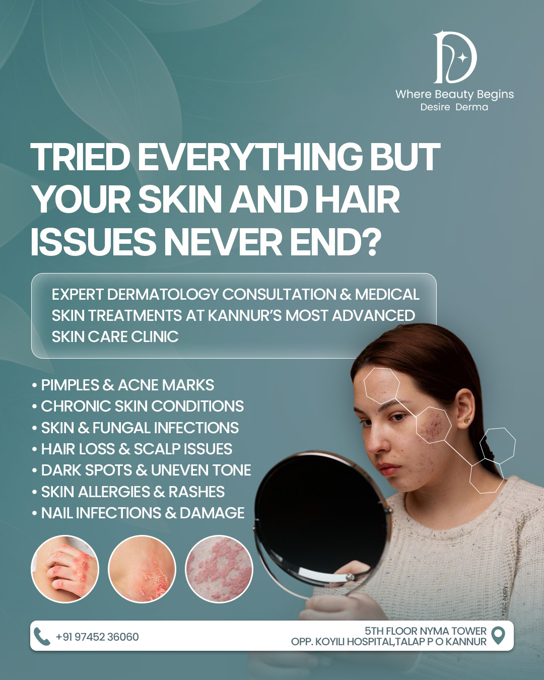 Desire Derma Skin Clinics Facebook ad