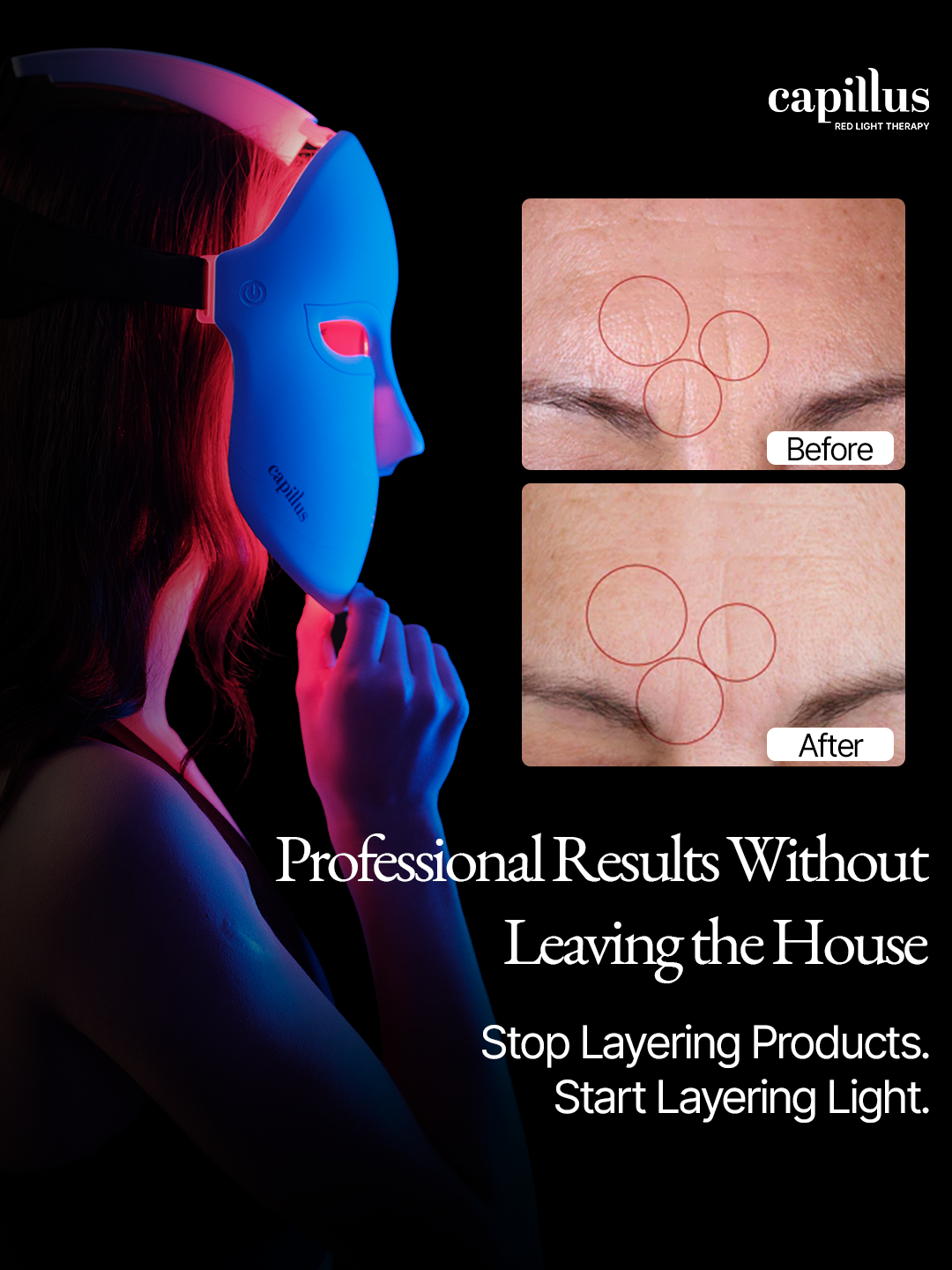 Capillus Facebook ad