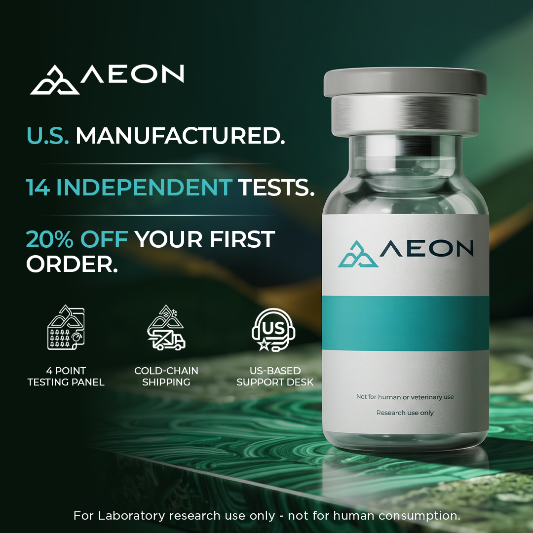 Aeon Club Facebook ad: USA-Produced. Independently Tested.