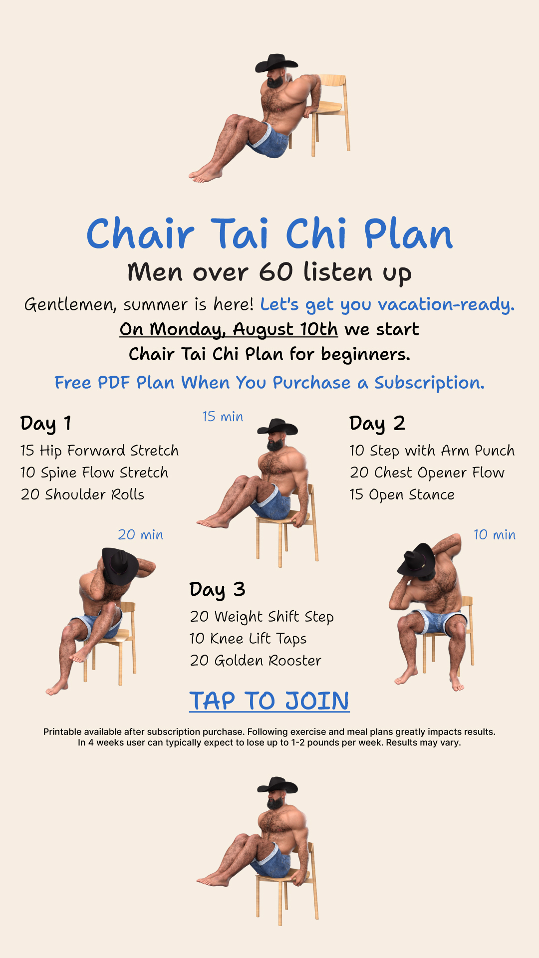 Michaelll Fitness Facebook ad