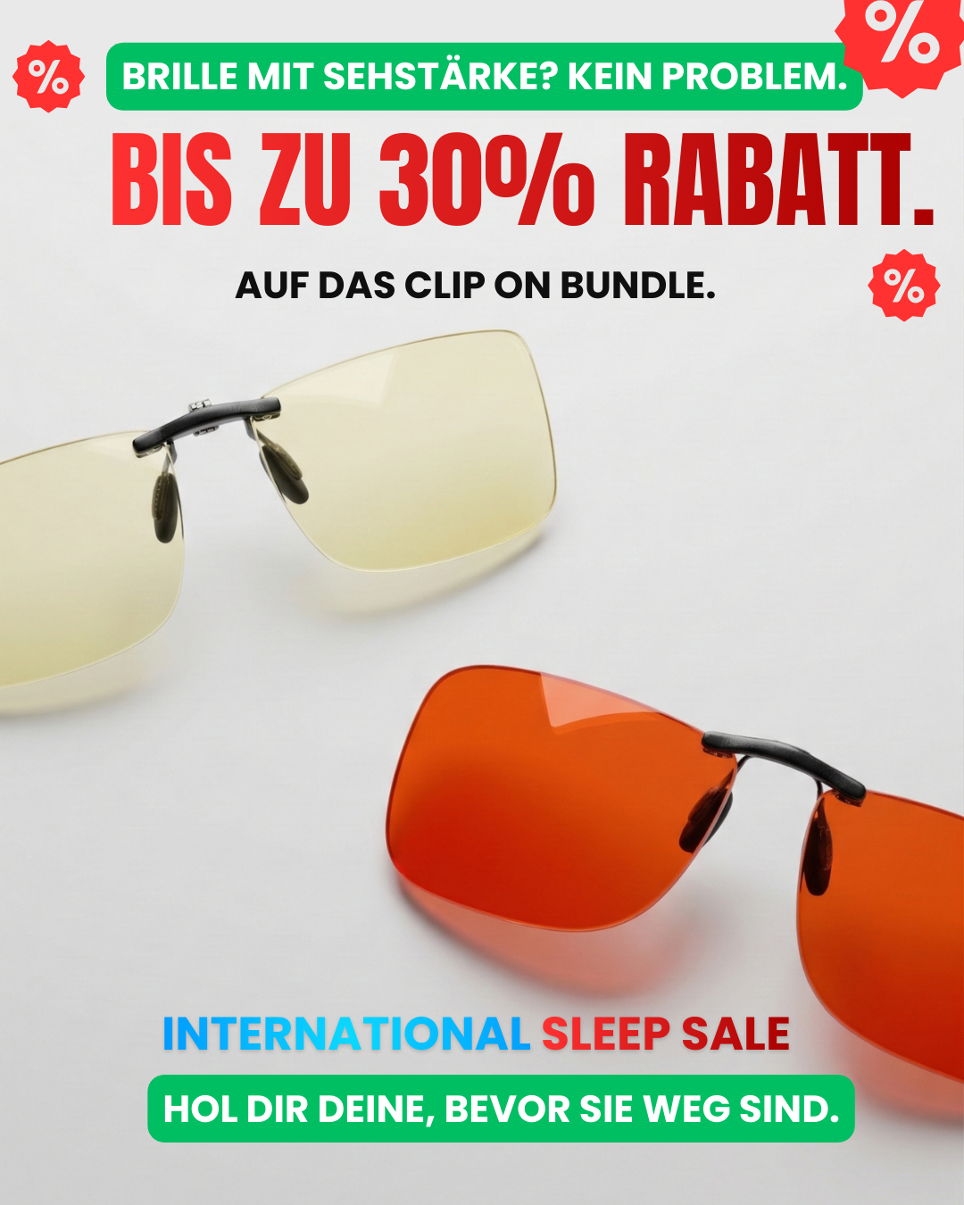 Alinastore.nl Facebook ad: Heute bestellt = morgen tiefer schlafen!