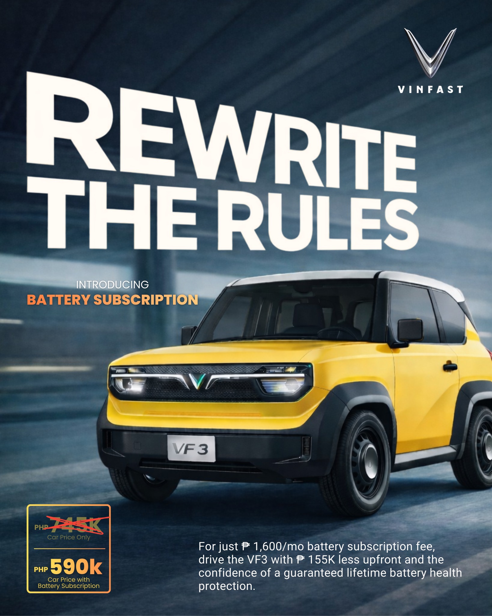 VinFast Facebook ad: Switching to EV?