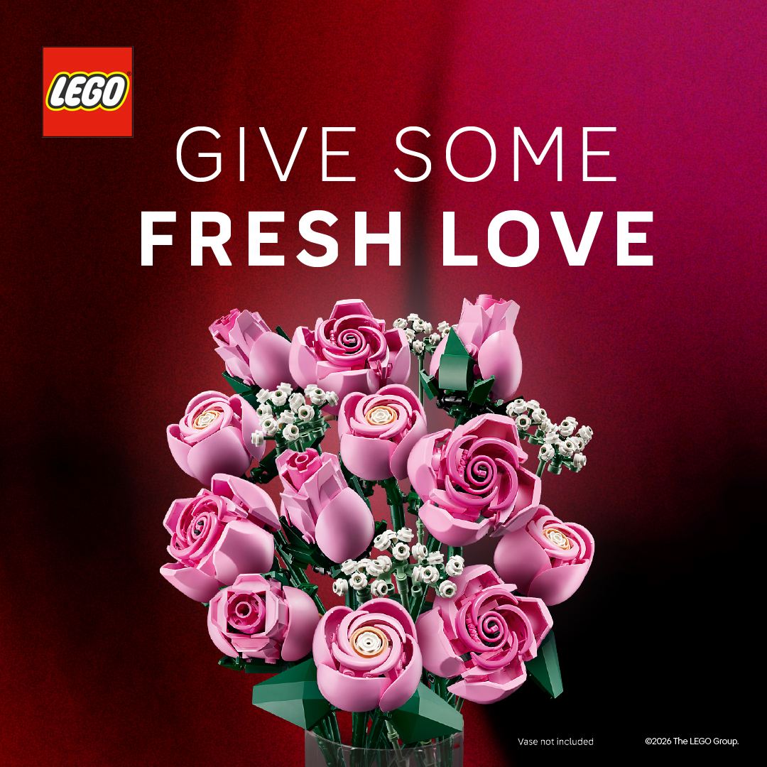 LEGO India Page Facebook ad: Make this a Valentine’s to remember with the…