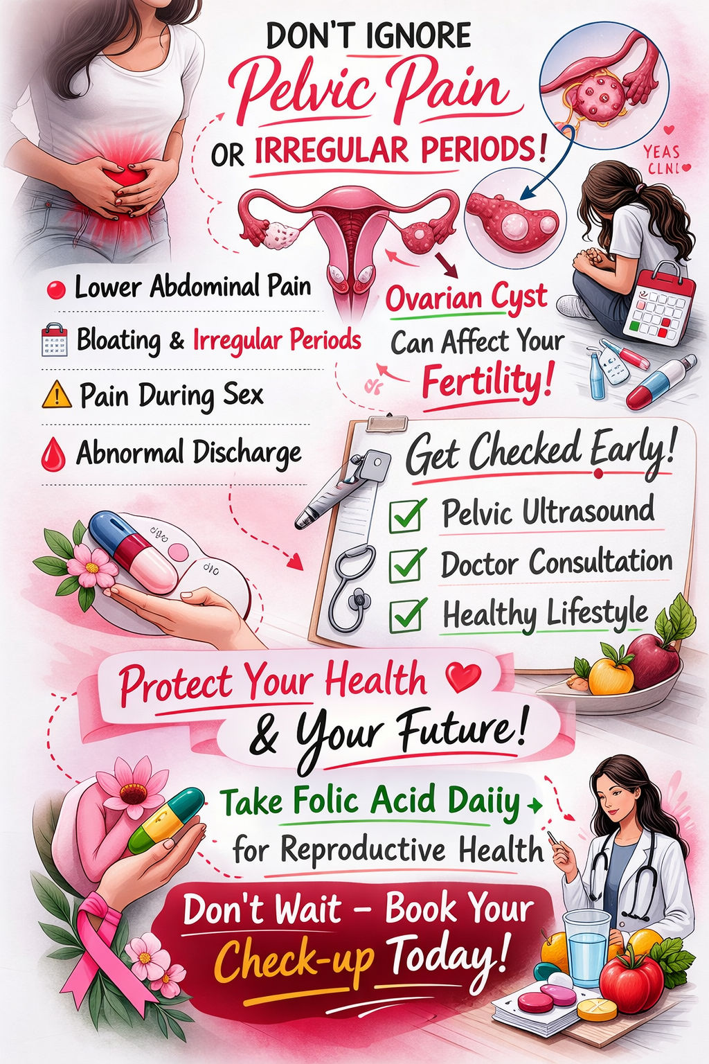 Nairobi Women’s Fertility and Wellness Clinic Facebook ad: WOMEN, DON’T IGNORE THESE SIGNS!