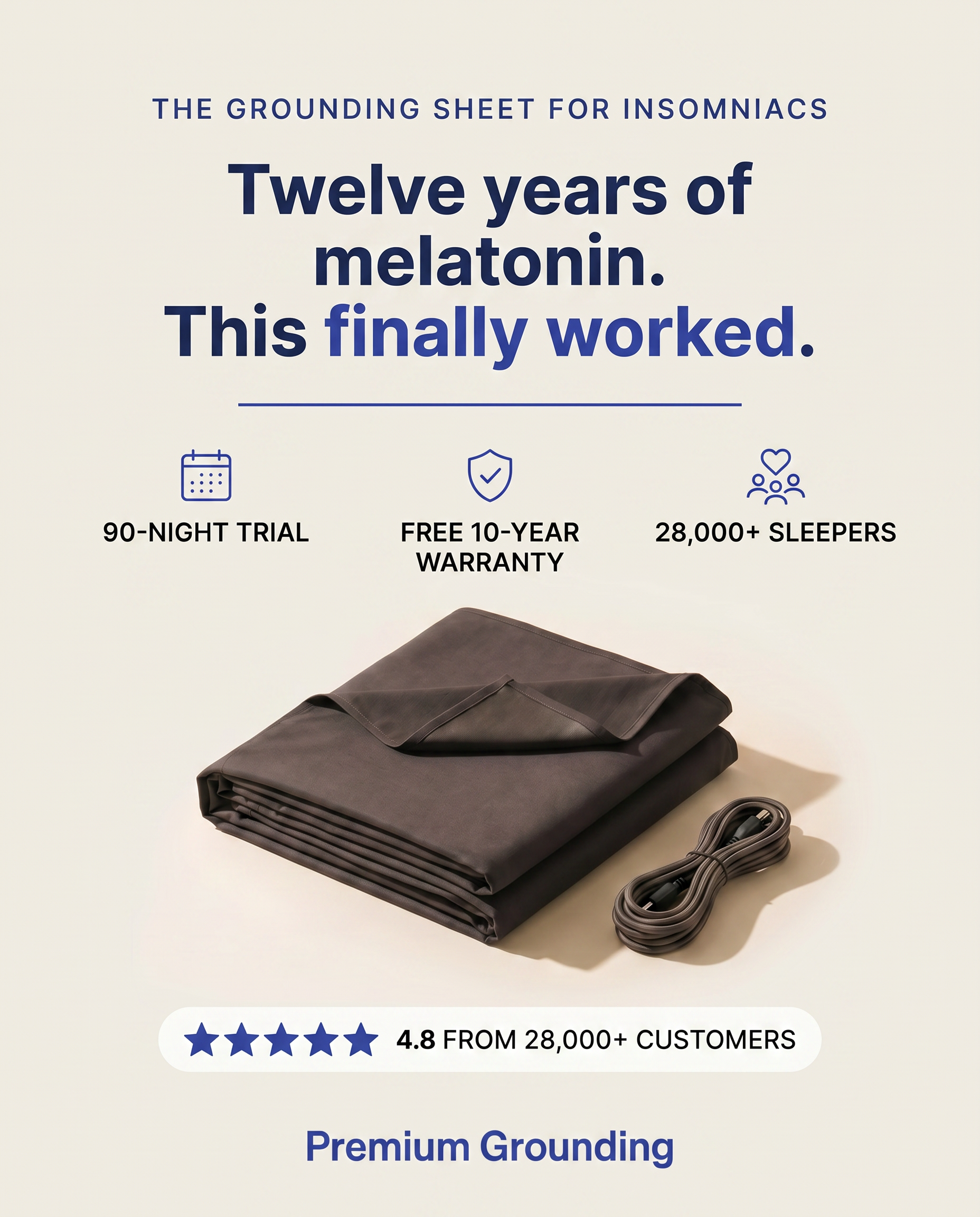 Premium Grounding  Facebook ad