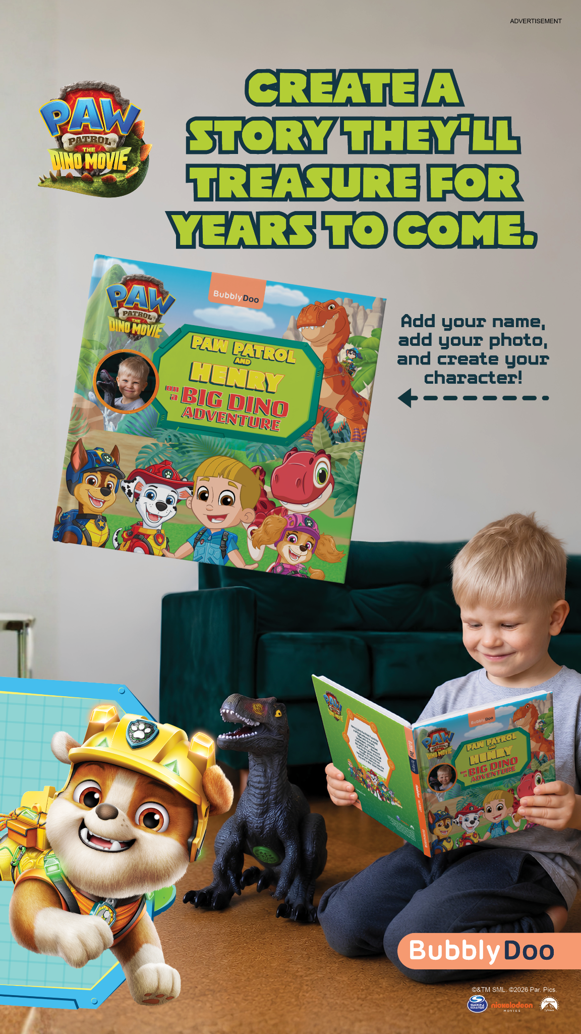 BubblyDoo Books Facebook ad