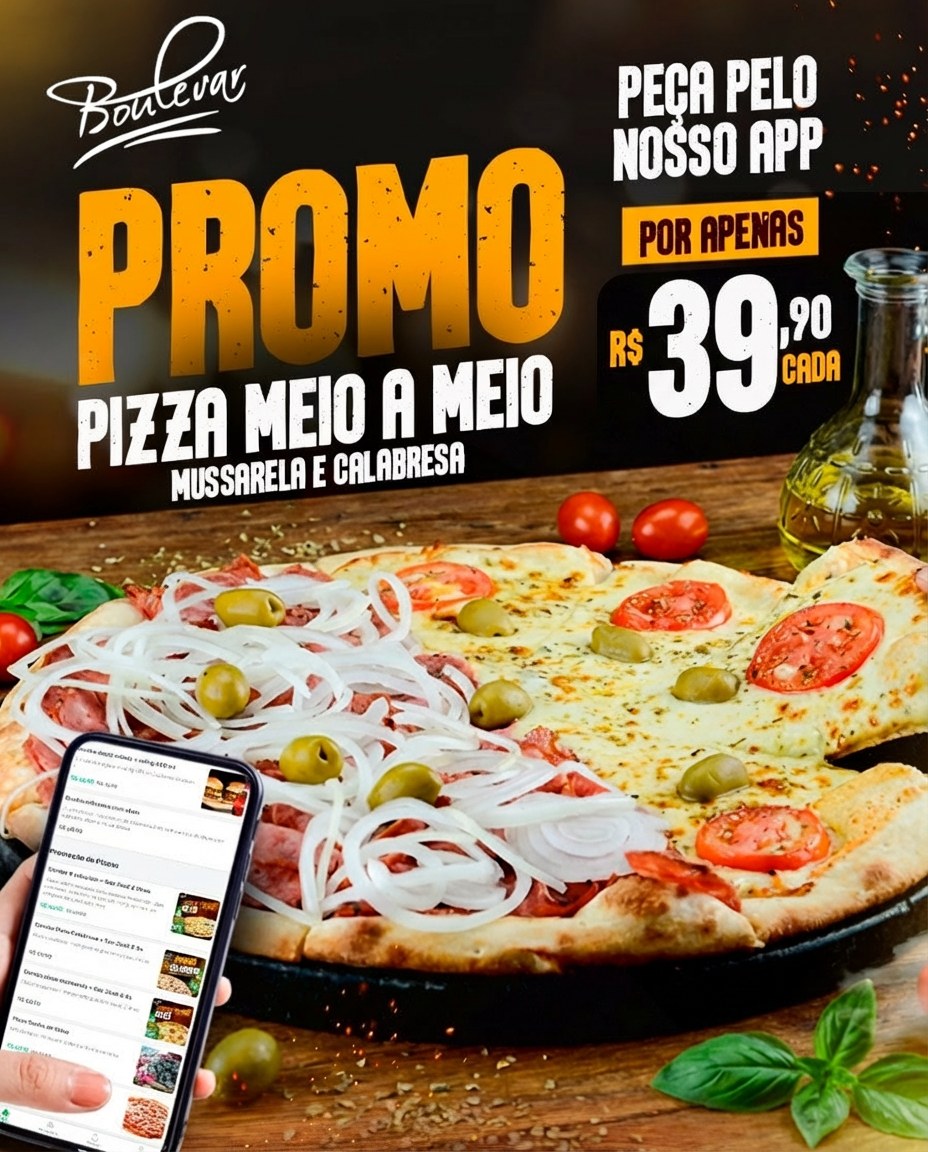 Boulevar Restaurante e Pizzaria Garça Facebook ad: Boulevar garça