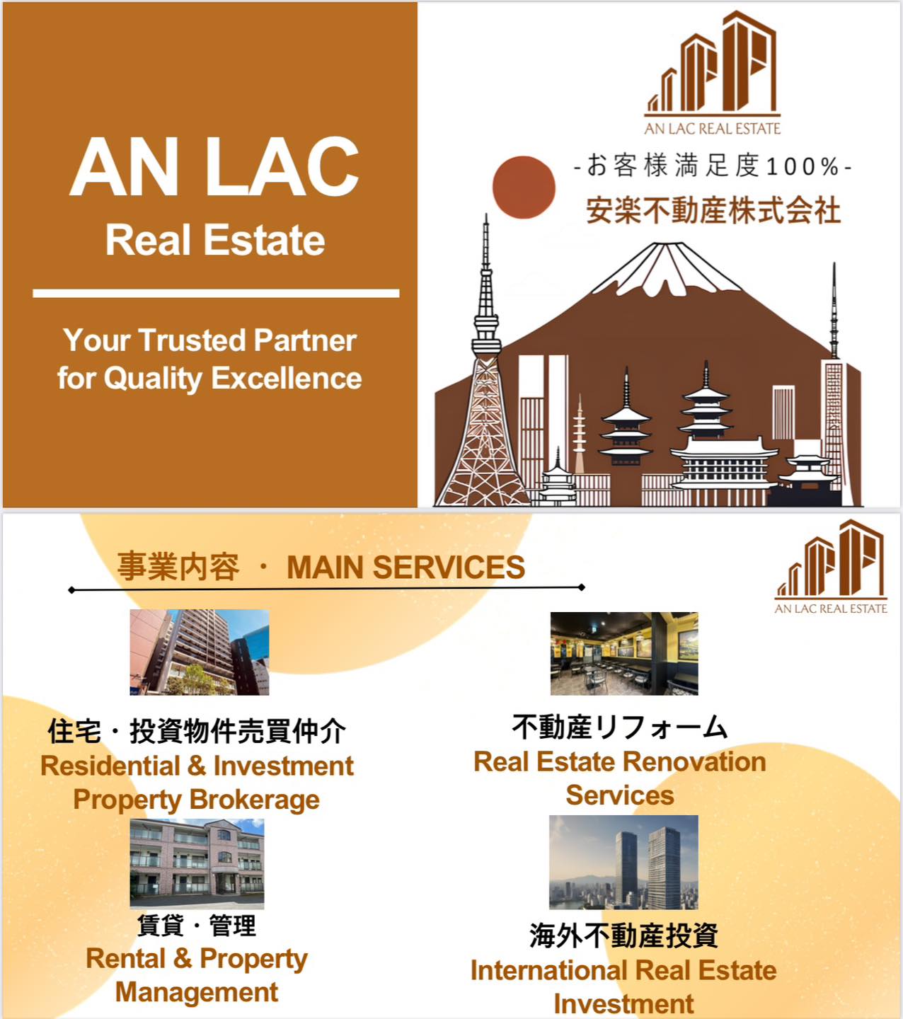 AN LAC-Japan Houses for Sale Facebook ad: SETTLE DOWN IN JAPAN, WITH AN LAC REAL…