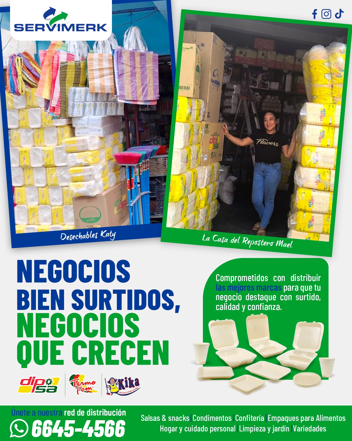 Servimerk Facebook ad: Nos mueve tu crecimiento En Servimerk trabajamos para…