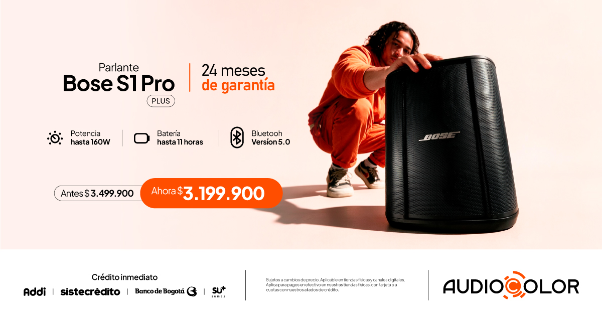 AUDIO COLOR Facebook ad