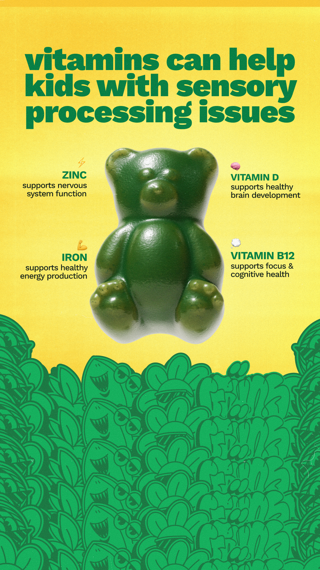 Grüns Kids Facebook ad