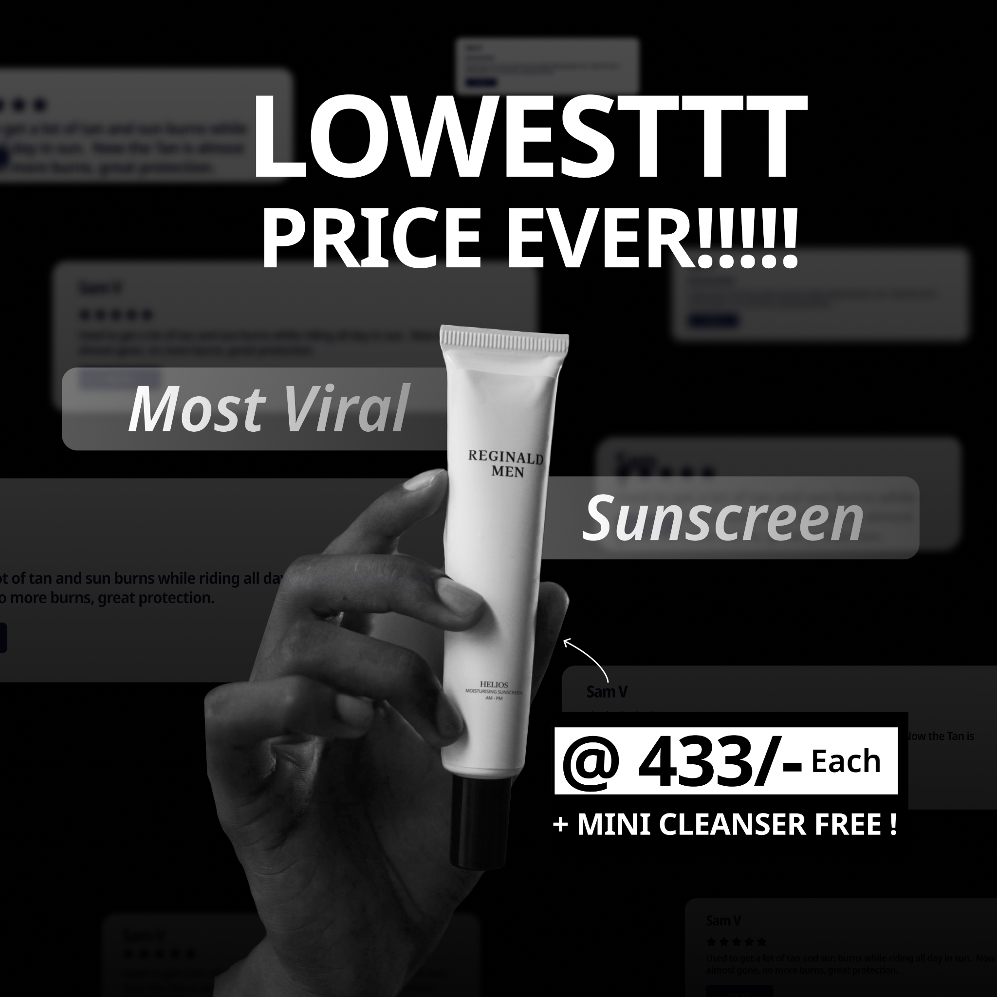 Reginald Men Facebook ad