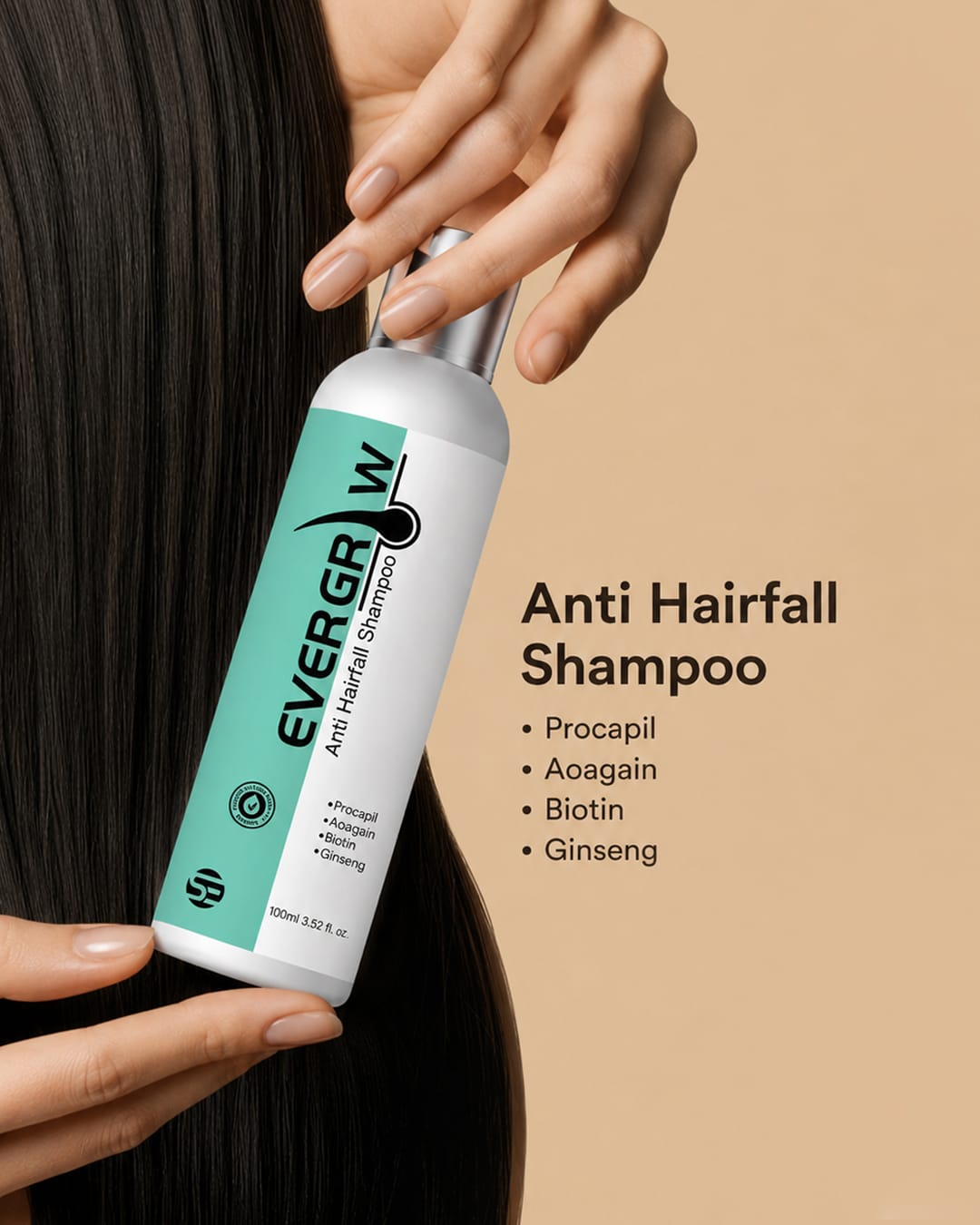 SkinEra Life Sciences Facebook ad: Reduce Hair Fall Naturally