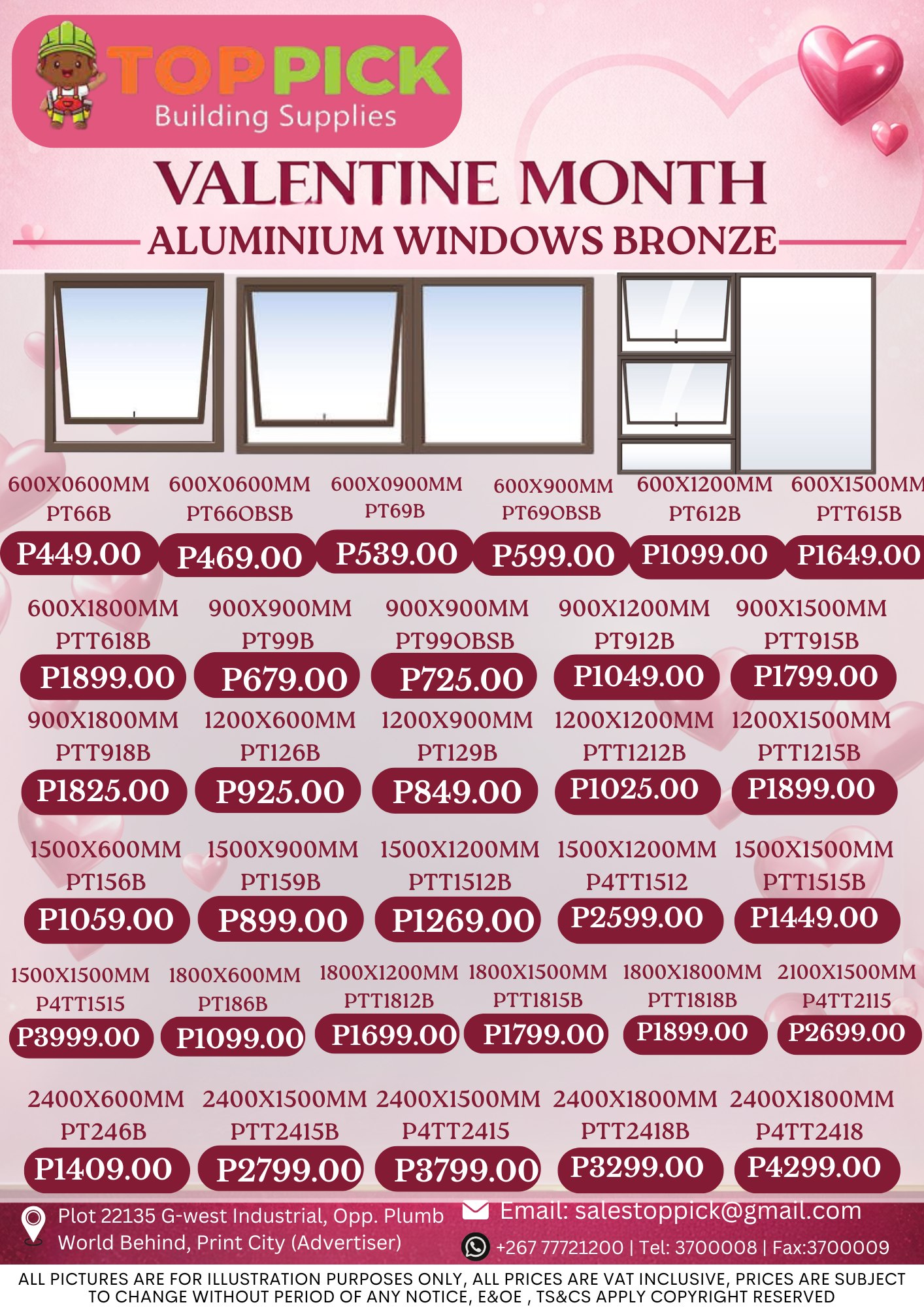 Top Pick Building Supplies Facebook ad