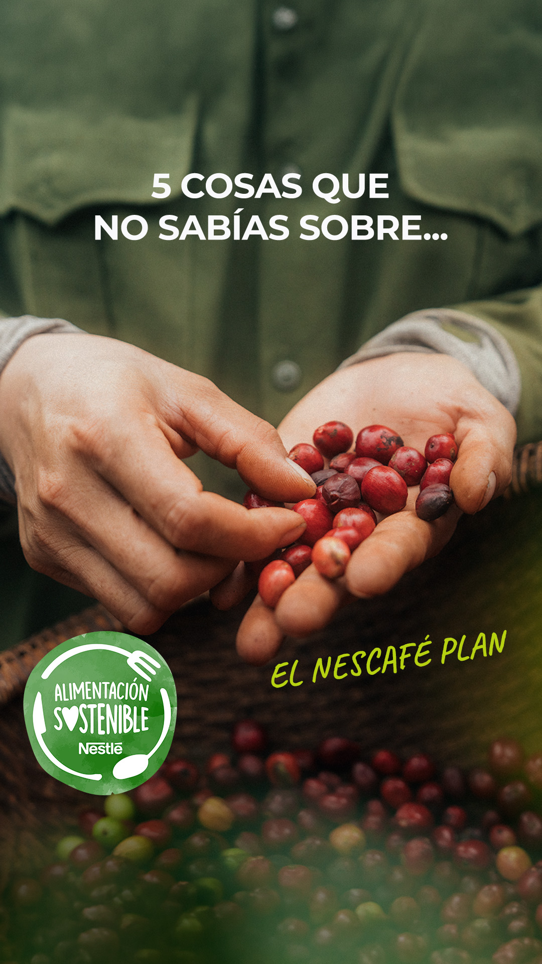 Nestlé Facebook ad: Detrás de cada taza de café hay mucho…
