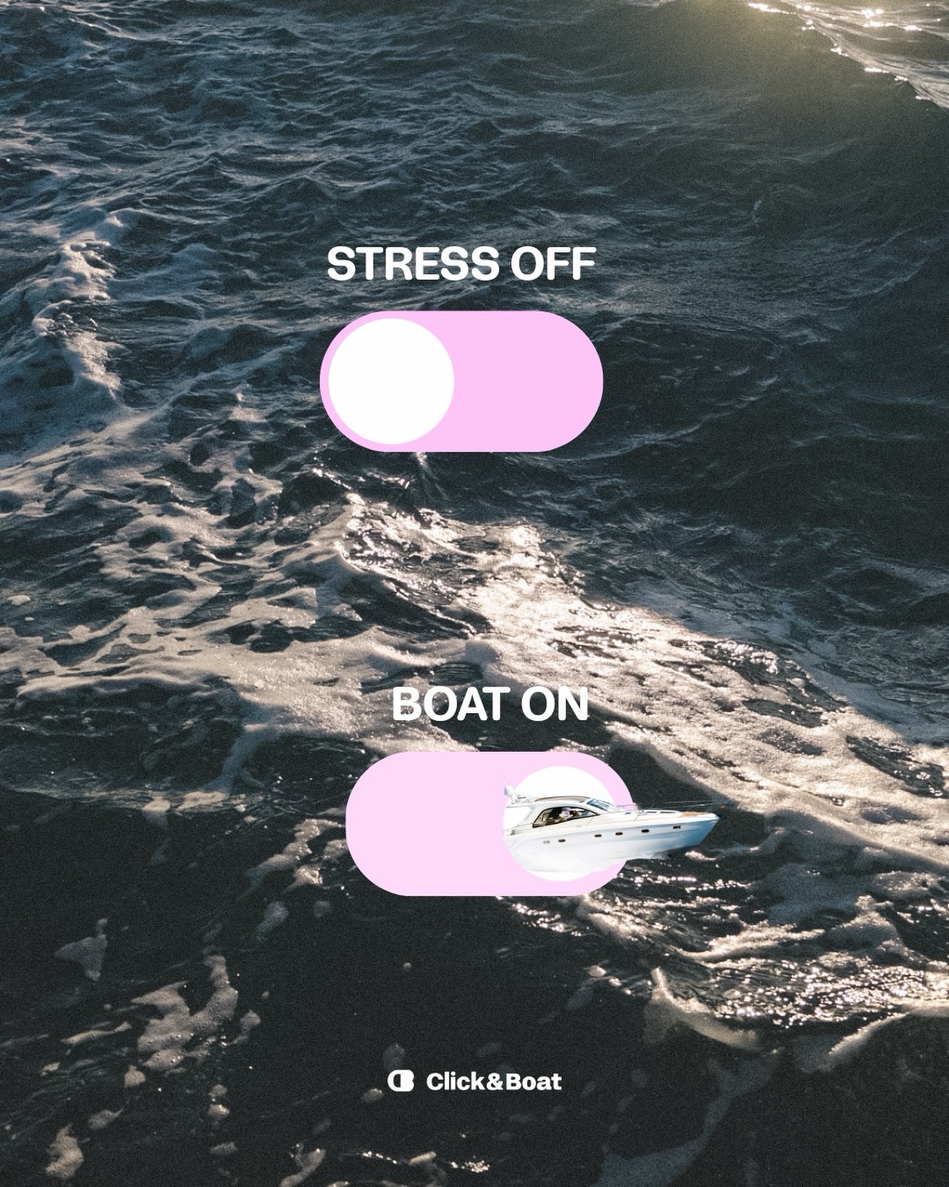 Click&Boat Facebook ad